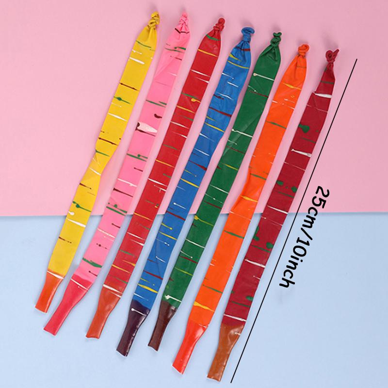 100pcs Colorful Rocket Balloons Can Flying And Scream Into The Sky Latex Balloon Kids Children Birthday Party Decoration Toys