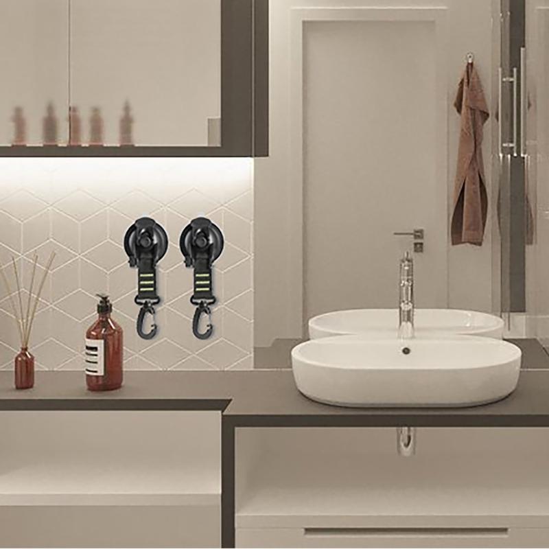 4pcs Weatherproofed Suction Hook Convenient Hanging Hook Car Roof Awnings Hook for Various Outdoor and Indoor Space