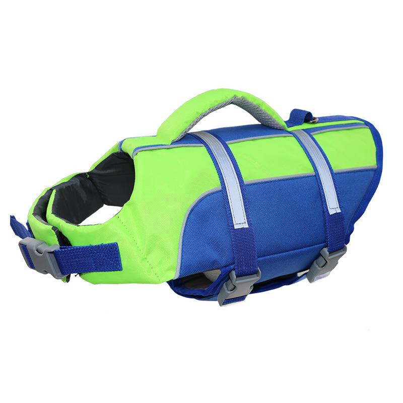 Convenient and Safe Dog Life Jacket with Rescue Handle - Outdoor Pet Swimsuit