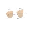 1Pair Cotton Half Insoles Pads Foot Care Insoles Forefoot Pain Relief Massaging Gel Metatarsal Toe Support Pads Insoles Forefoot