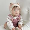 Handmade Lace Wool Baby Hat - Warm & Stylish for Autumn/Winter