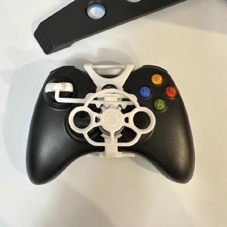 Mini Racing Game Wheel Controller Easy Installation Replacement Racing Wheel for 360 Controller Gaming Accessories