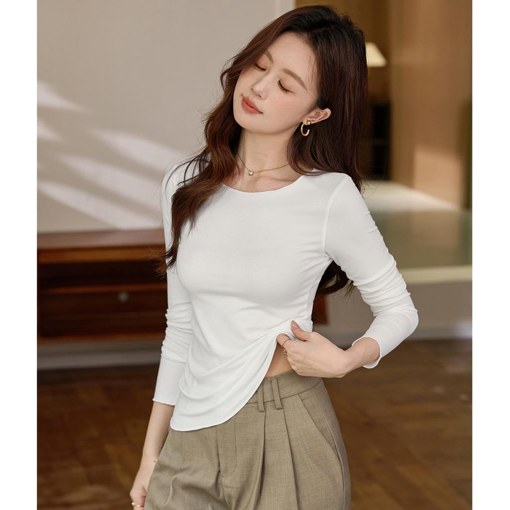 Women's Autumn New Slim Fit Bottoming Shirt Top