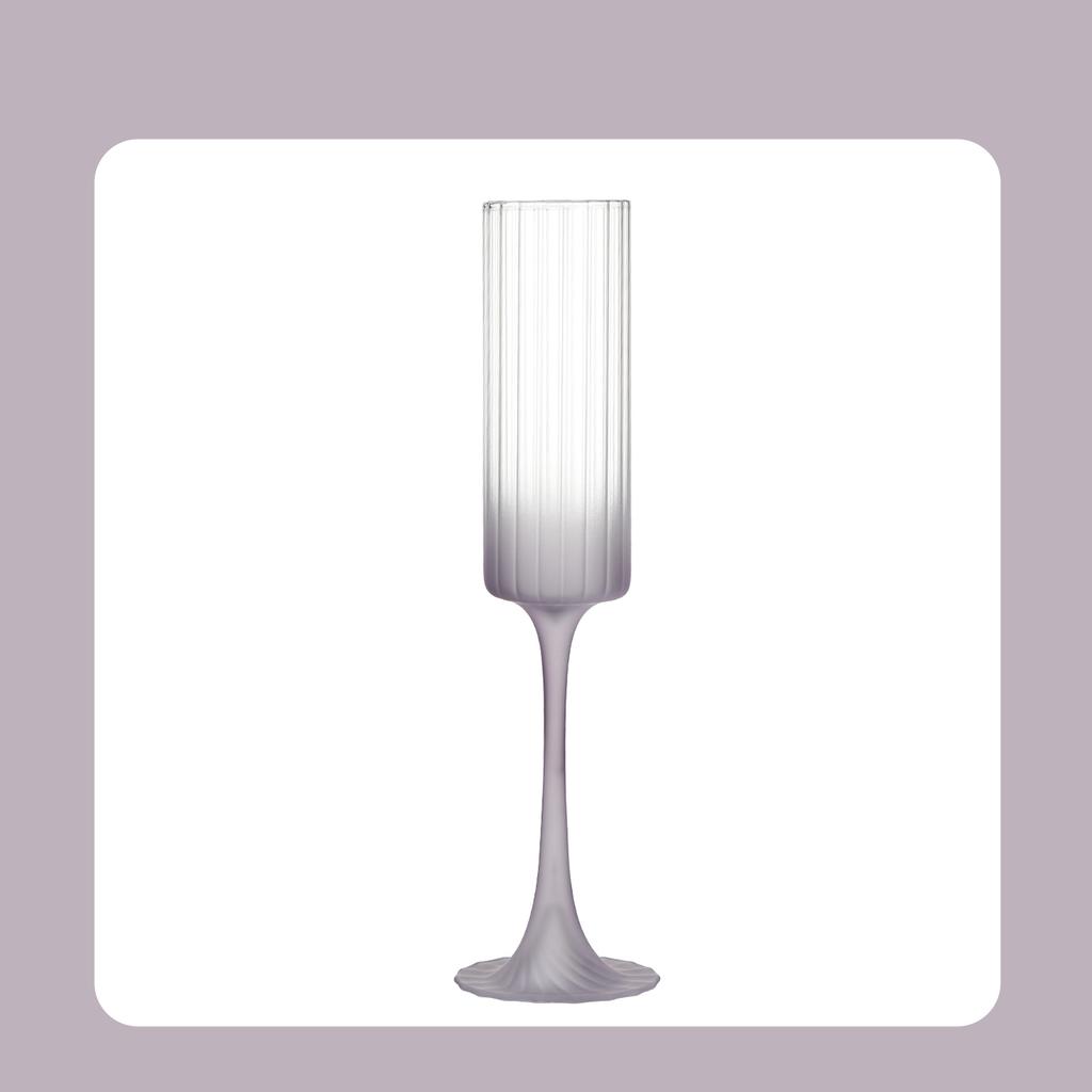 Multicolor Champagne Flute Tall Glass Light Drinking Glass Sparkling Wine Glass Glass Cup Sweet Wine Glass Housewarming Gif
