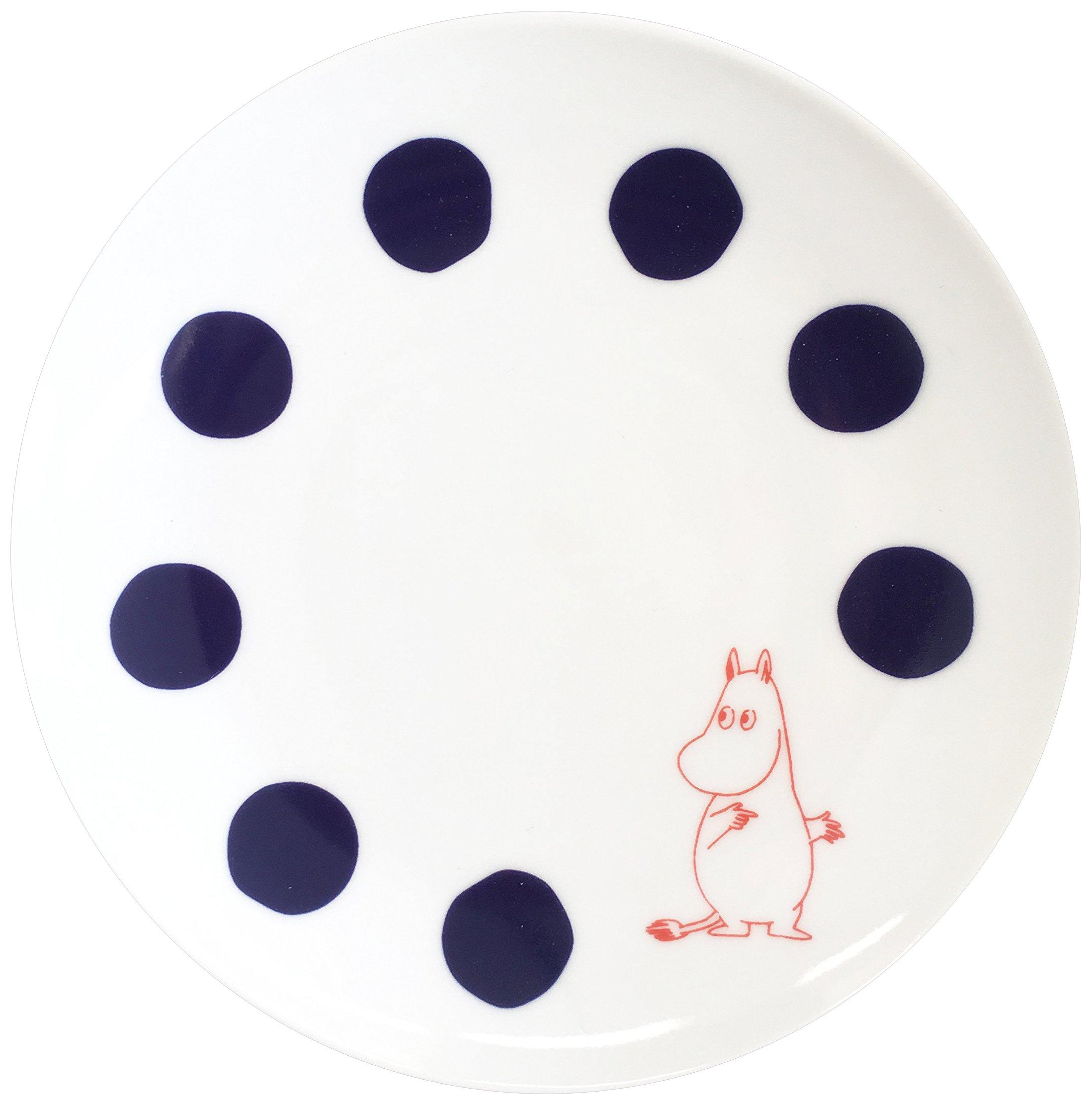 

WORLD CREATE Moomin Small Blue Dot 14704 Plate, Series, синий