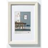 Photo Frame - Fiorito - 030x045 Cm - Mdf - White - Contemporary Design