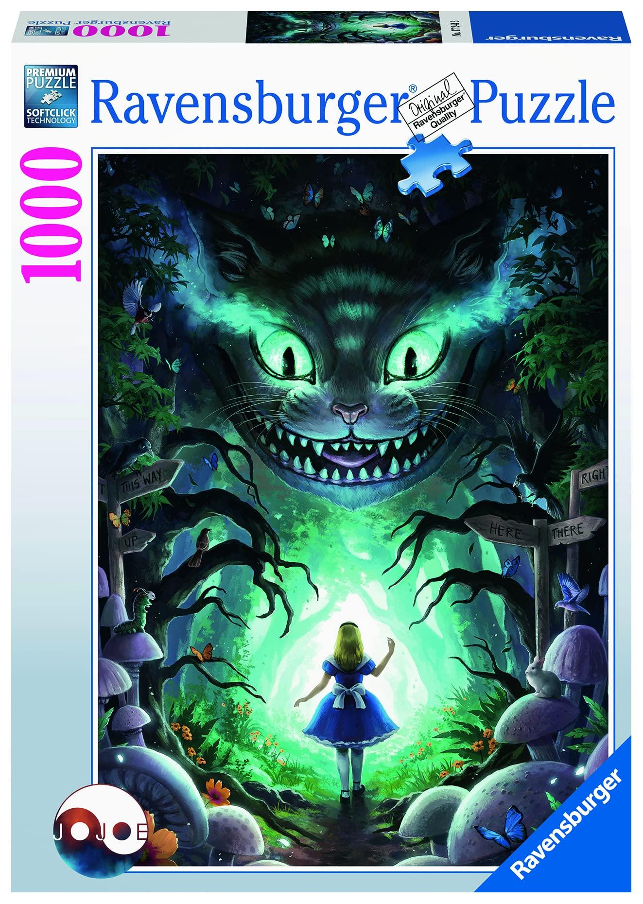 

Пазл из 1000 деталей Приключения Ravensburger 17244 3 6172443 Красочные Алисы