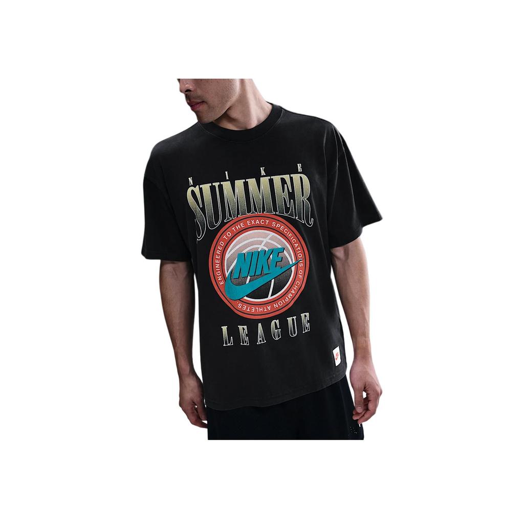 Nike Max90 Basketball Loose Casual Breathable T-Shirt Men Tops Black HJ3435010