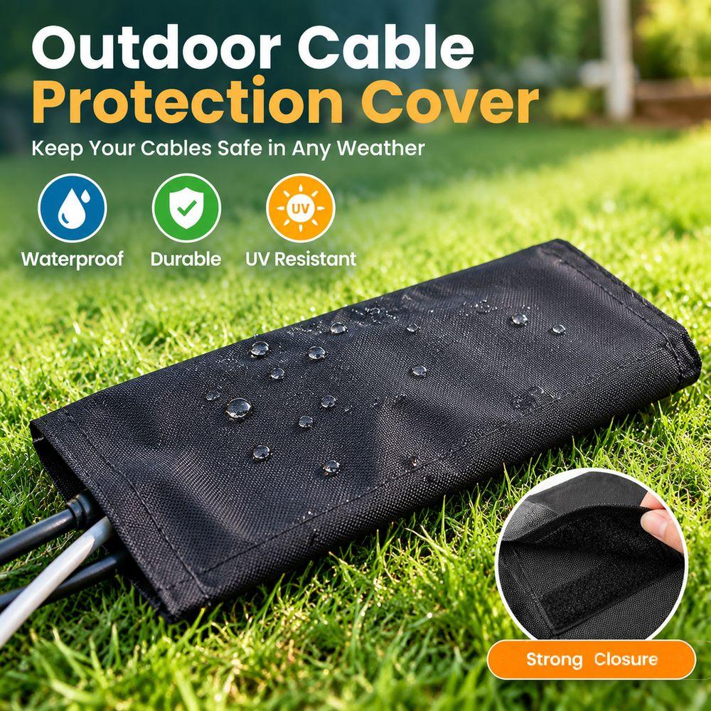 1280D Oxford Fabric Cable Protection Cover UV Resistant Outdoor Cable Cover Garden