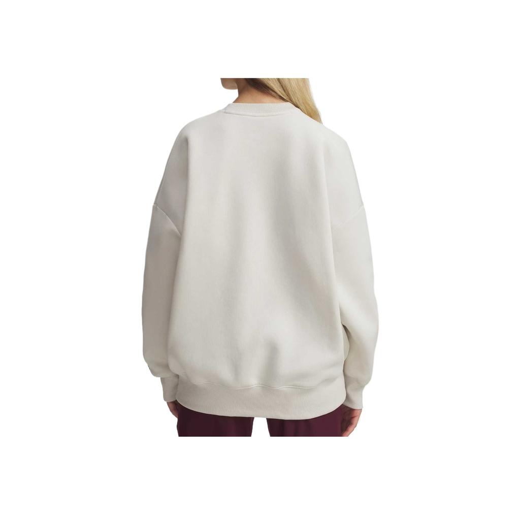Under Armour Rival Fleece Varsity Moda Cómodo Estético Sudadera Simple Mujer sudaderas 6007880-110