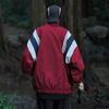 Herren Retro Japanischer Stil Bergjacke, Lockerer Schnitt, Trendiger Outdoor Stehkragen.