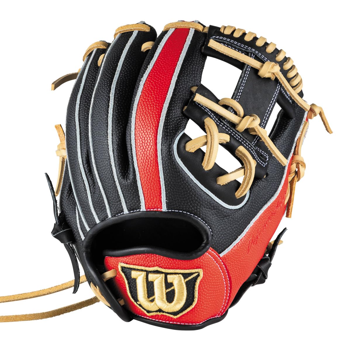 

Wilson AW Junior DMAX DUAL Throw Infielder s Baseball, 6J, BLSS/SCSS, Left-Handed