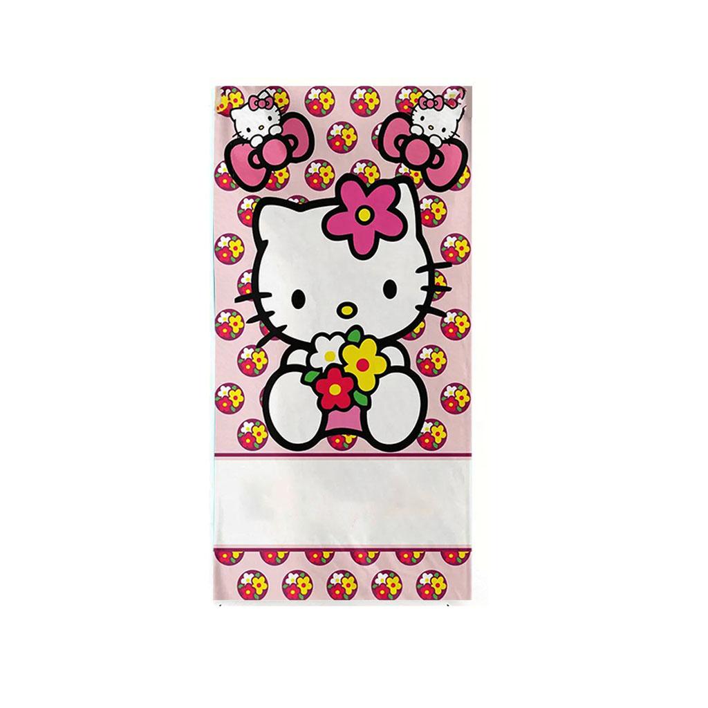 Hello Kitty Kids Beach Towel, Cute Cartoon Pool Bath Towel, Soft Absorbent Girls Summer Towel, Birthday Gift Flat Print W40*H60(CM)