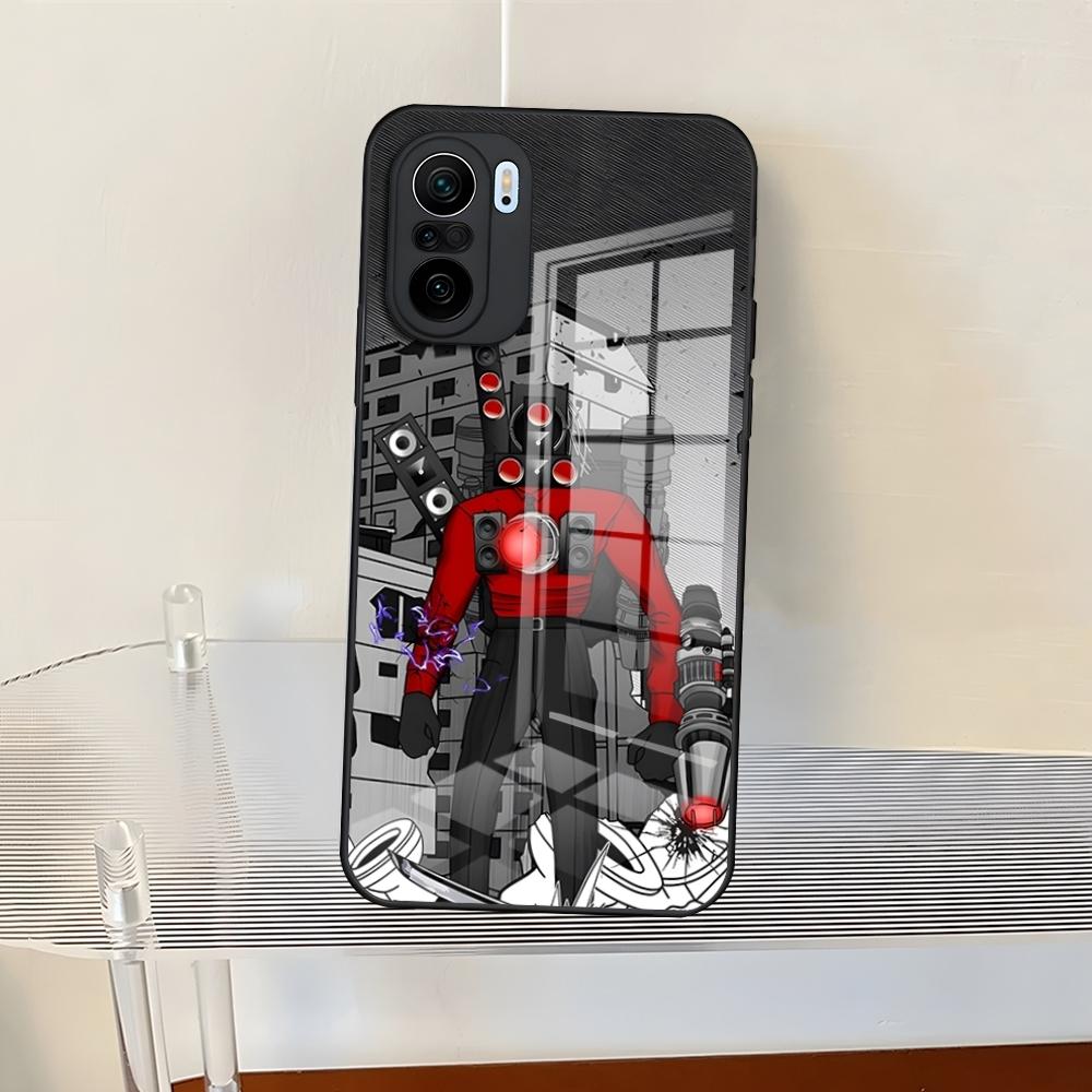 

Чехол для телефона Skibidi Toilet для Redmi 13 12 13c 12c Note 13 Pro Plus 11 12 Pro 10 12s 11s Закаленное стекло Задняя крышка Redmi Note 11