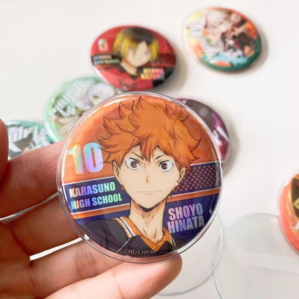 Premium Ita Bag Pins Badge Protector High-definition Clear Thickened Shock Protect Sleeves 50/10pcs Fit 58-75mm Anime Tin Badges