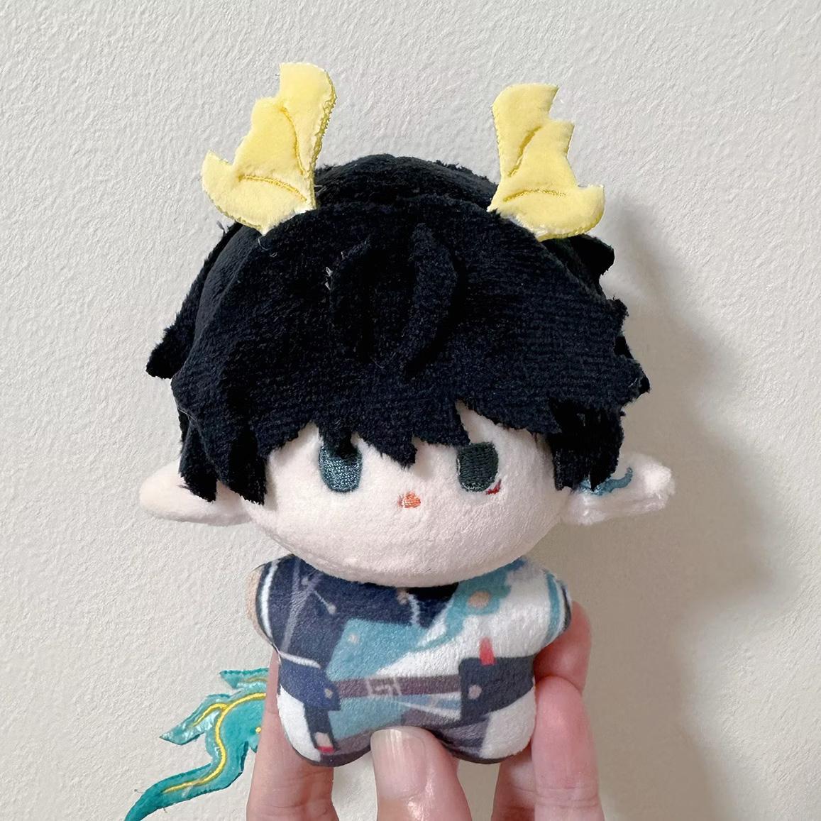 10cm Anime Honkai Star Rail Dan Heng Imbibitor Lunae Plüschtier Stoffpuppe Plüsch Anhänger Schlüsselanhänger Puppe Spielzeug Sammlerstücke Geschenke