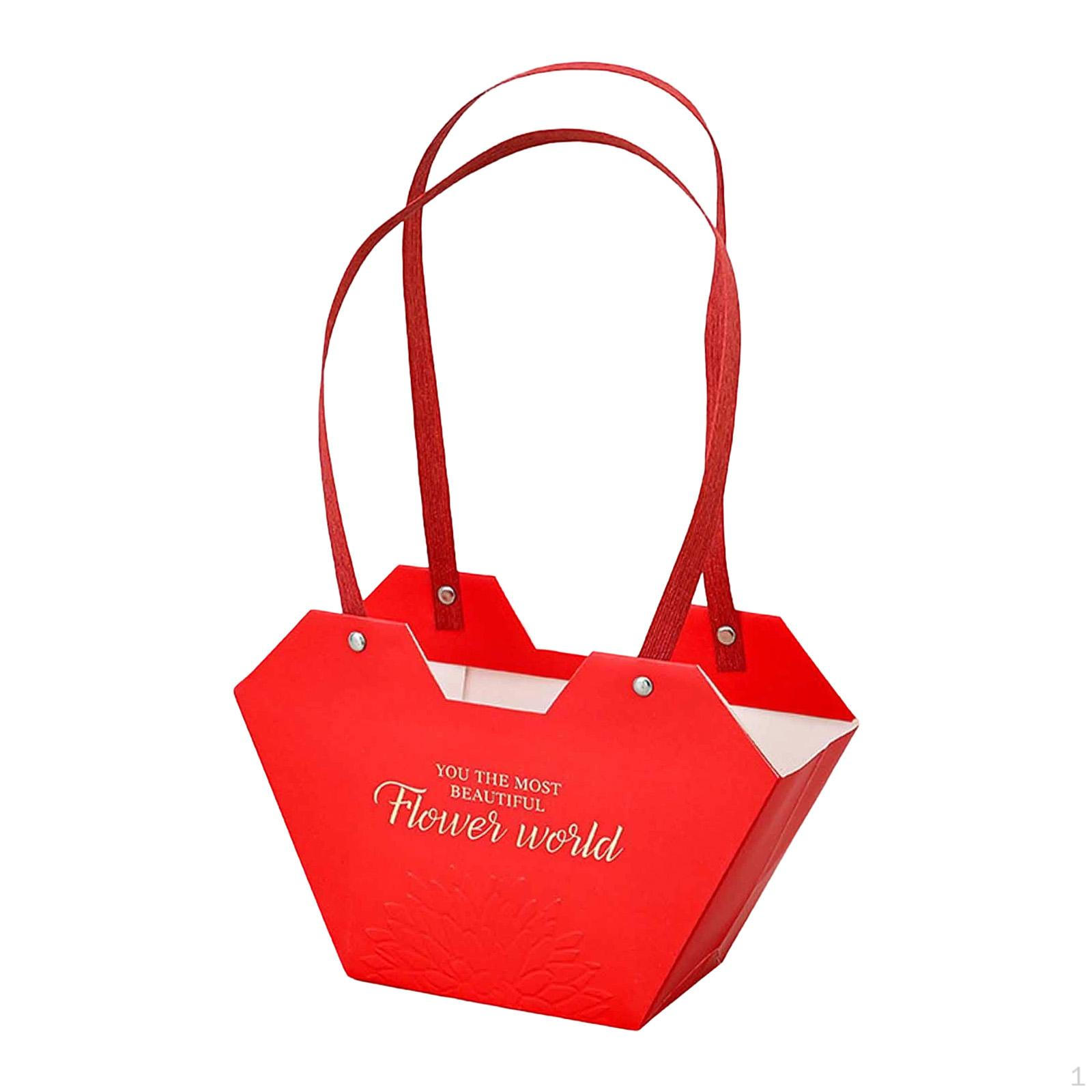 

Floral Gift Bag, Ideal for Birthdays, Parties And Decoration. Suitable Women.