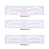 10Pairs Disposable Eyebrow Design Stencil Eyebrow Tint Airbrush Auxiliary Sticker For Brows Shaping