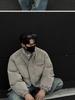 Men's American Style Winter Leather Stand Collar Jacket – Thick, Cold-Resistant, Youth Outerwear.