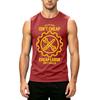 Men's Sleeveless Casual Tank Top Labor Day Graphic Print Muscle Fit Round Neck Summer Shirt for Outdoor Activities