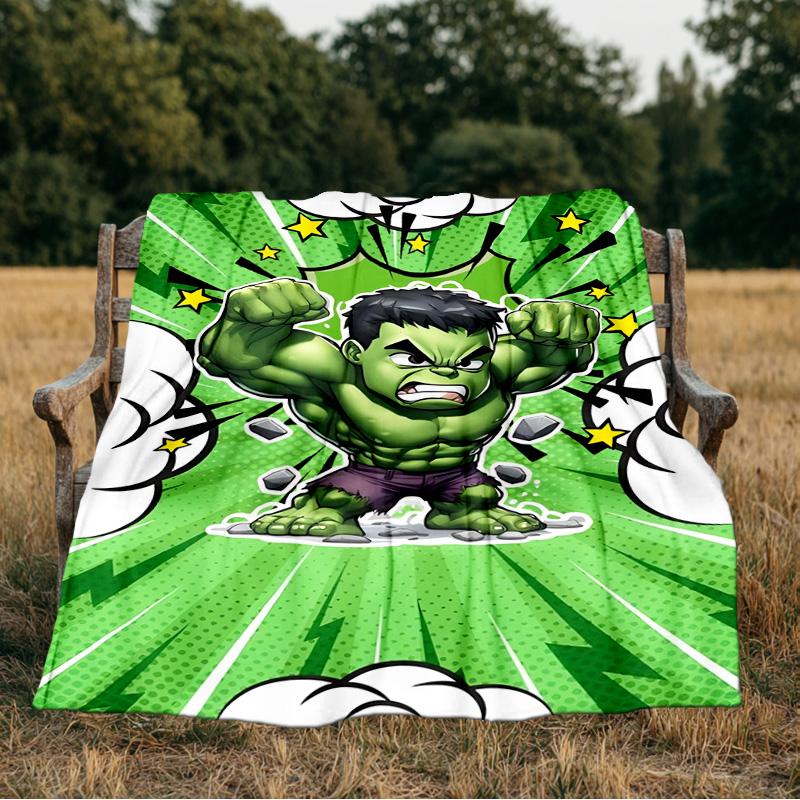 The hero Mighty Transformation Blanket Flannel Throw for Sofa, Indoor, Camping, Living Room, Office, Chair, And Bed Soft Birthday Gift