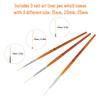 Fine Details Nail Art Liner Brush, Brush Nail Design Liner, Profesionalams