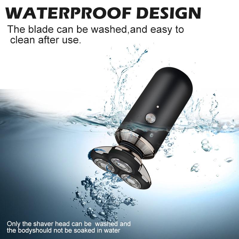 Shaver Enchen BlackStone 4D Electric Shaver Men Washable Type-C USB Rechargeable Shaving Beard Machine