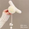 Winter Love Heart Plush Claw Clip Temperamental Tassel Hair Clip Fashion Girls Hair Accessories Clip
