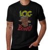 Log By Blammo (Retro Distressed Look) Tshirt Casual Everyday Short Sleeve Tshirt