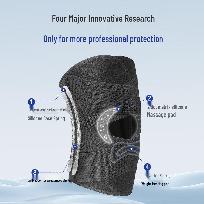 Genunchieră profesională pentru leziuni de menisc și patelă - Protector articular pentru sporturi în aer liber