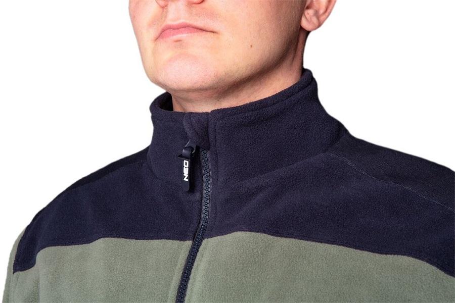 Camo Fleece Sweatshirt, Reinforced, Size L - T N81-505L