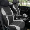 9-Piece Polyester Mesh Car Seat Cover Set with Piping Stitching