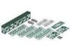 Scale Model S280 F Truss Dark with 2 PC Bridge Piers 1/150 Railway, Type, Single-track Bridge, Green, [3267]