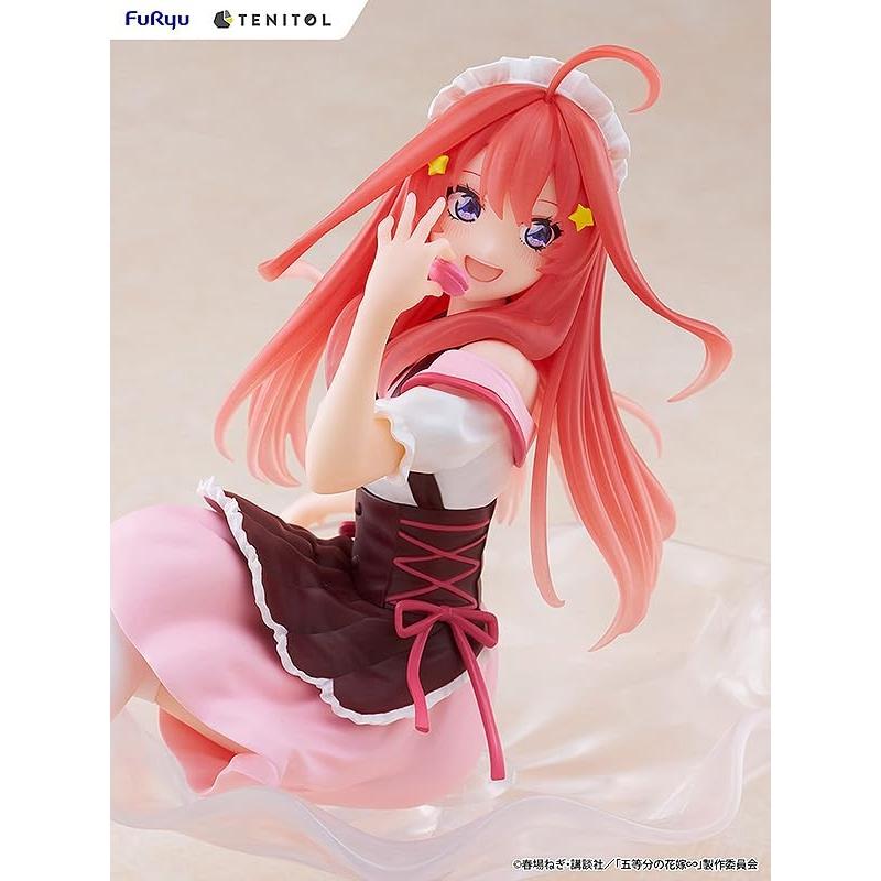 TENITOL Quintessential Quintuplets Miku Painted Complete Plastic Figure - Anime Collectible