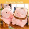 Belly Pig Toast Plush Toy Cartoon Animal Stuffed Doll Decoration Kids Gifts