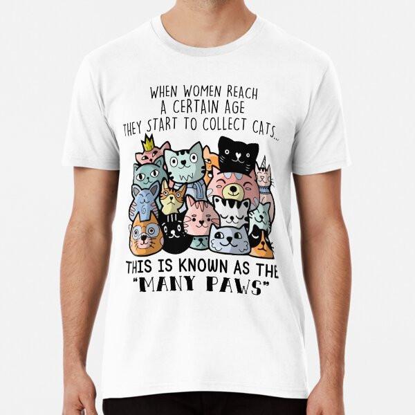 

Many Paws Premium T-Shirt S to 5XL Made in the AU/USA T-Shirt S