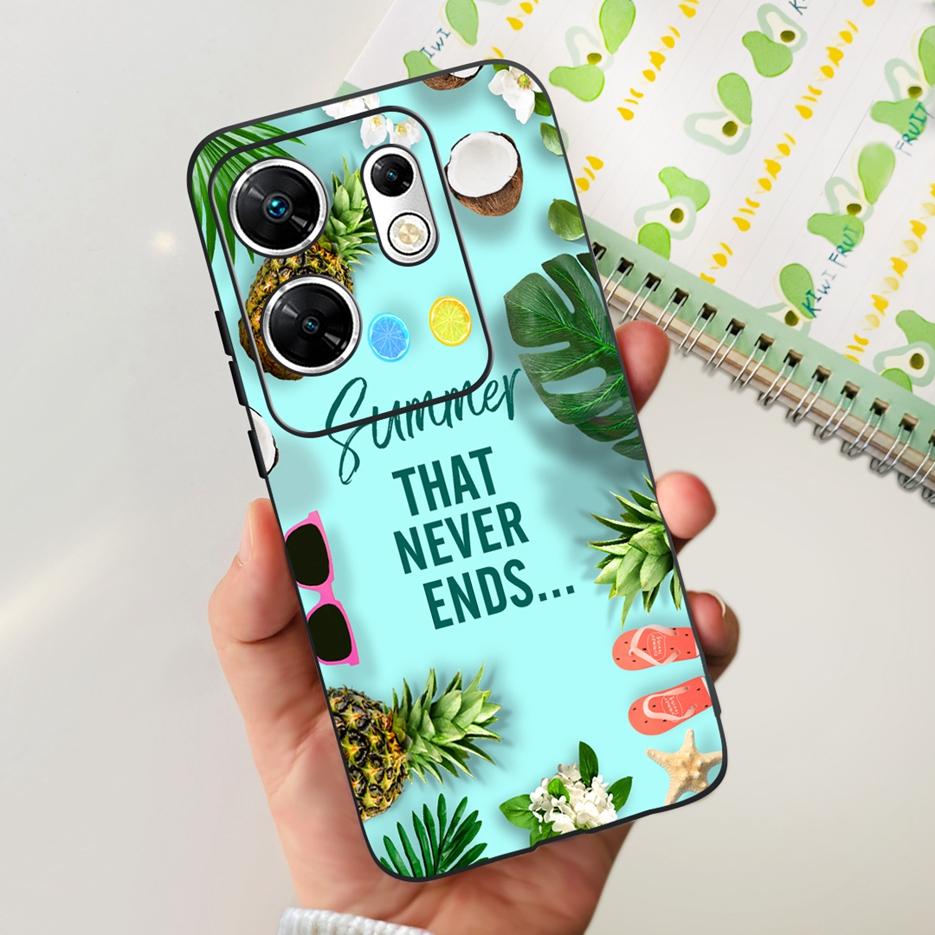 For Infinix Zero 30 4G Case X6731B Cute Cat Butterfly Cover Soft Silicone TPU Phone Case For Infinix Zero 30 5G Zero30 4G Fundas