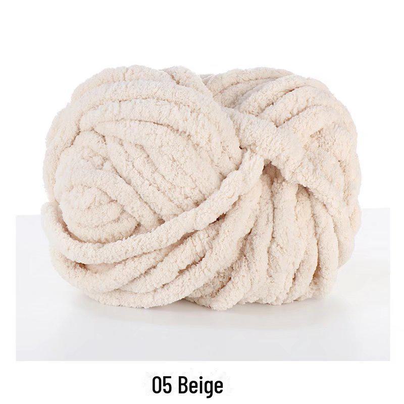 Isländische 2CM Extra Dicke Handgewebte Chenille Eisbar Decke