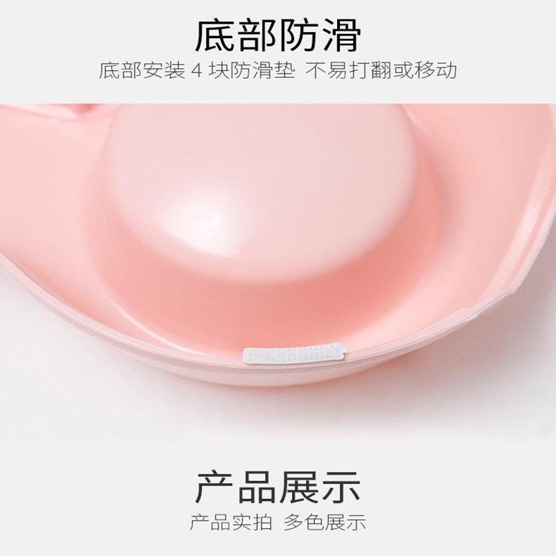 Macaron Color Double Pet Bowl For Cats Anti Slip Auto Water Feeder