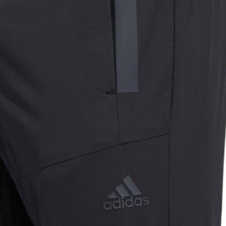 Adidas Outdoor Casual Tapered Jogger Pants Men Bottoms Black GN7341