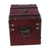 Vintage Wooden Storage Box Antique Jewelry for Je