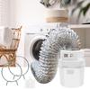 3 in 1 Innenraum-Trockneranschluss-Set mit Fusselbehälter, Wasserfiltereimer, Trockneranschluss-Schlauch, Elektrotrockner-Zubehör
