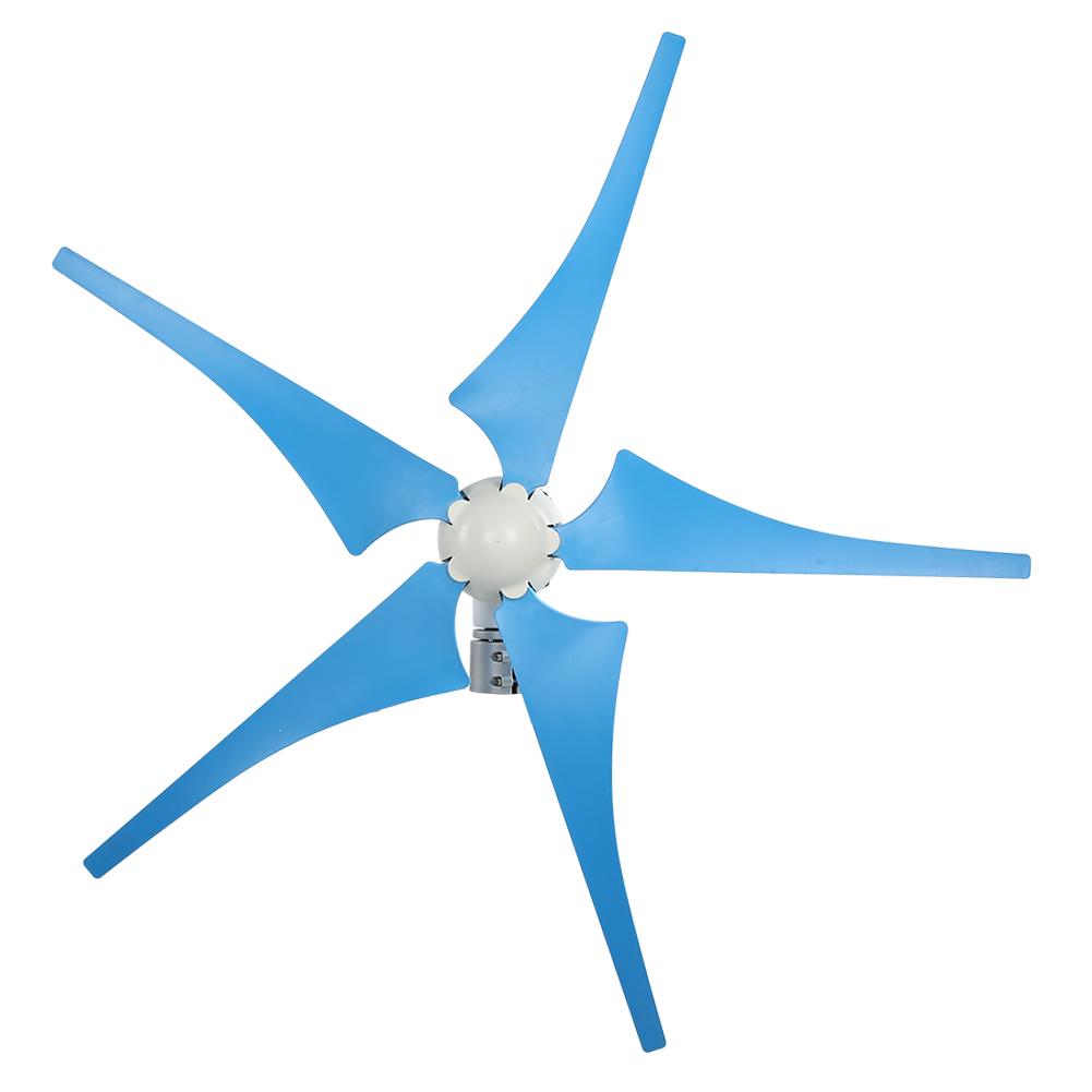 Kit Generatore Eolico 5 Pale con Controller Potenza per Lampioni Stradali NE?400S6 400W CC24V