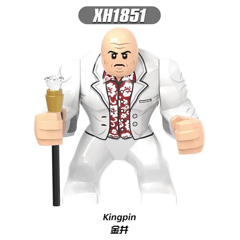GH0142 Daredevil Movie Mini Figure Toys Cavillerine Pyro Zen Cowboy Elektra X-23 Human Torch Blade Blocks Party Gifts