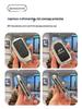 Compatible with Leto L60 and 2025 NIO Leto L90 metal leather car key covers.