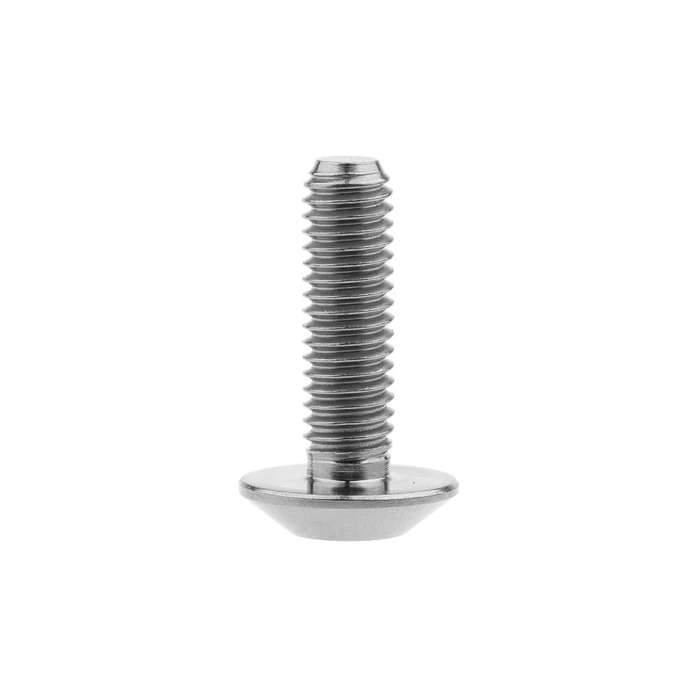 Ruifu Titanium Alloy Torx Bolts M6x12 15 0.8 inch (20 mm) Bicycle Motorcycle Wheel