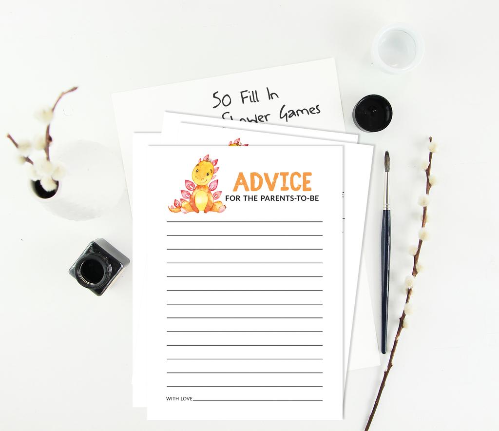 Inkdotpot Baby Shower Game Set Of 50 BabyA AlphabetA ABCA Game Dinosaur Jungle Animals Party