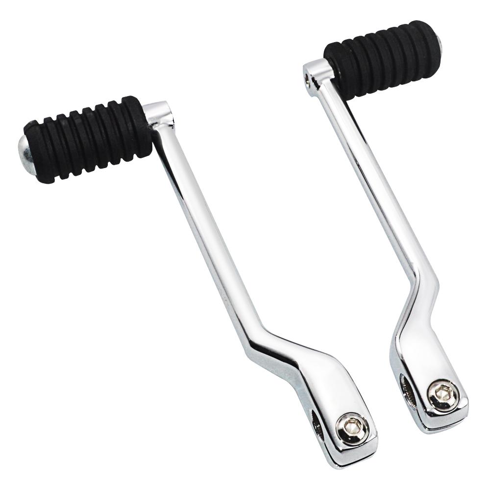 Spaker foran og bak m/skiftepinner, hæl-/tåskiftepinner for Harley 1986-2017 FL Softail 1988-2023 Touring 2008-up Trike