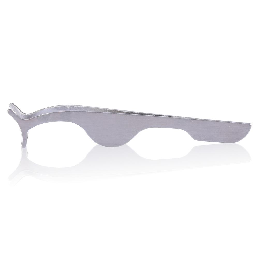 Stainless Steel False Eyelash Applicator Mascara EyeLash Eye Lash Fake Clip Steel Tweezer Tool