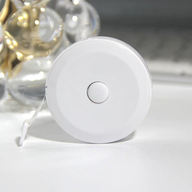 Mini Round Three Circumference Measuring Ruler Self Retracting Tape Measure Double Scale Body Sewing Flexible Measurement Ruler